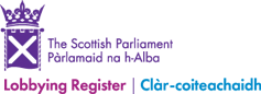 Scottish parliament lobbying register